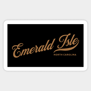 Emerald Isle, NC Beachgoing Vacationing Sticker